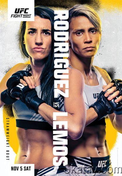 UFC Fight Night 214: Марина Родригес vs. Аманда Лемус / Полный Кард / UFC Fight Night 214: Rodriguez vs. Lemos / Full Event (2022) IPTV 1080