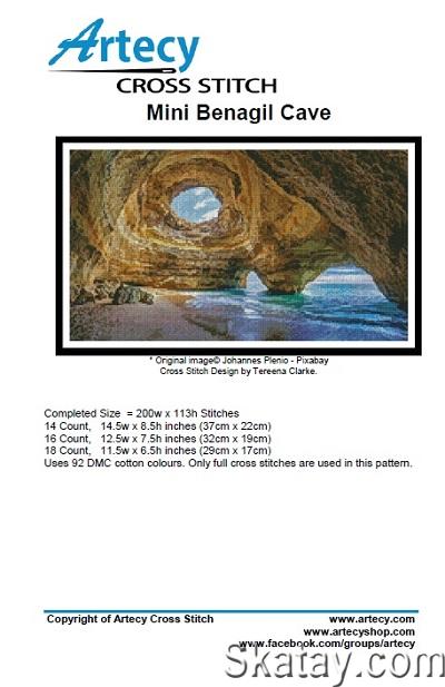 Artecy Cross Stitch - Mini Benagil Cave (2023)