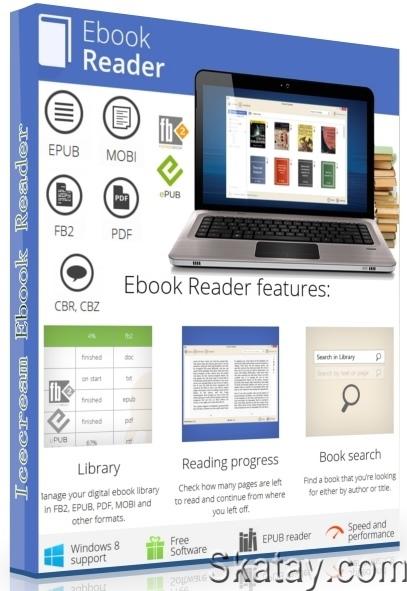 Icecream Ebook Reader Pro 6.45 + Portable