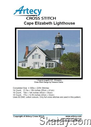 Artecy Cross Stitch - Cape Elizabeth Lighthosue (2024)