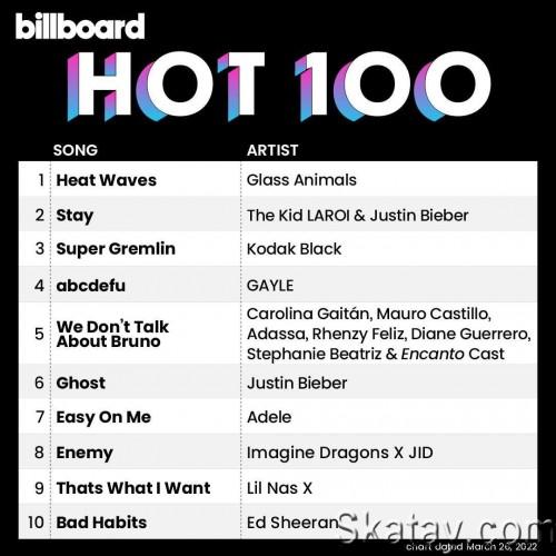 Billboard Hot 100 Singles Chart (26-March-2022) (2022)