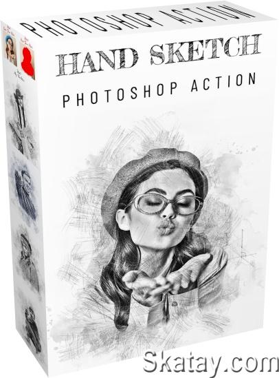 GraphicRiver - Hand Sketch Photoshop Action
