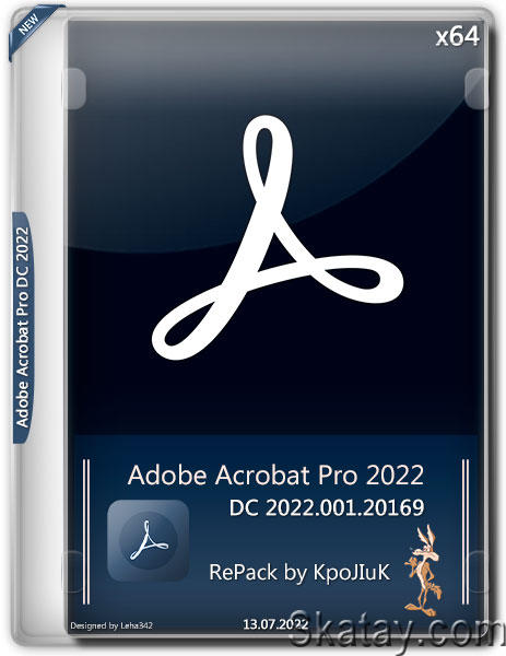 Adobe Acrobat Pro DC 2022.001.20169 RePack by KpoJIuK (MULTi/RUS2022)
