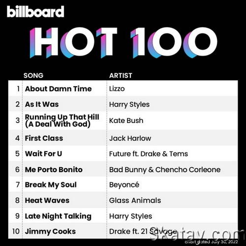 Billboard Hot 100 Singles Chart (30-July-2022) (2022)