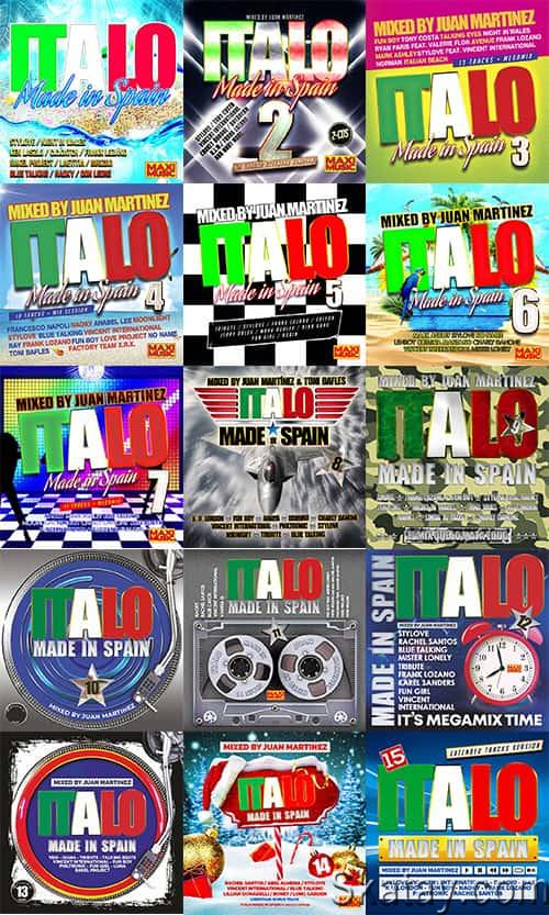 Italo Made In Spain Vol.1-15 (13 CD + 8 WEB Releases) (2017-2022)