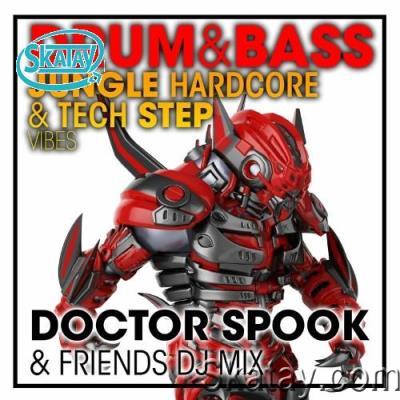 Drum & Bass Jungle Hardcore & Tech Step Vibes (DJ Mix) (2022)