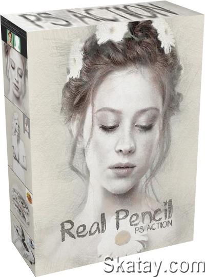 GraphicRiver - Real Pencil Photoshop Action