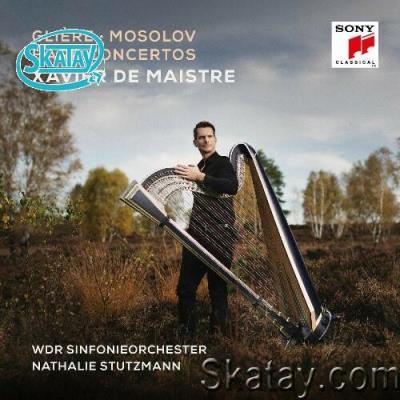 Xavier de Maistre, Nathalie Stutzmann, WDR SINFONIEORCHESTER - Glière, Mosolov: Harp Concertos (2022)