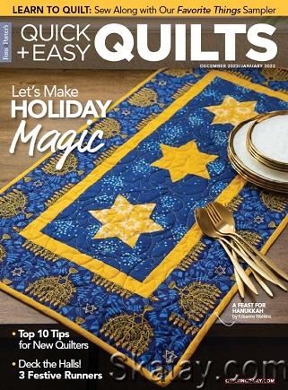 Quick+Easy Quilts - Decembre 2022/ January 2023