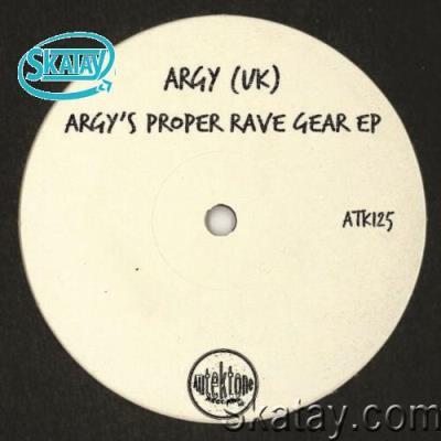 Argy (UK) - Argy's Proper Rave Gear EP (2022)