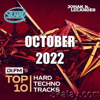 Johan N  Lecander - DI FM Top 10 Hard Techno Tracks October 2022 (2022-11-04)