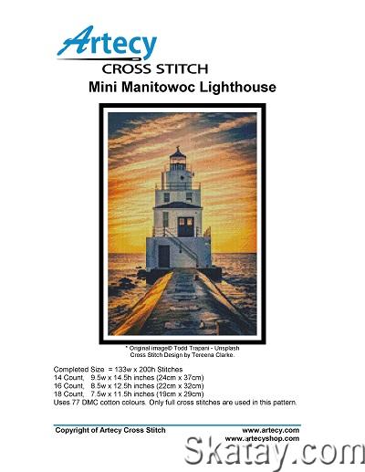 Artecy Cross Stitch - Mini Manitowoc Lighthouse (2023)