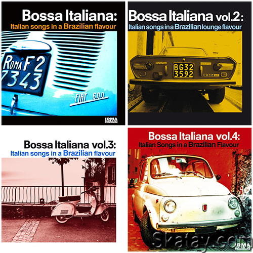 Bossa italiana Vol. 1-4 Italian Songs in a Brazilian Lounge Flavour (2008-2021) FLAC