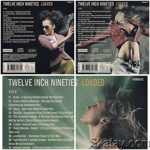 Twelve Inch Nineties 90s - Loaded (3CD) (2017) OGG
