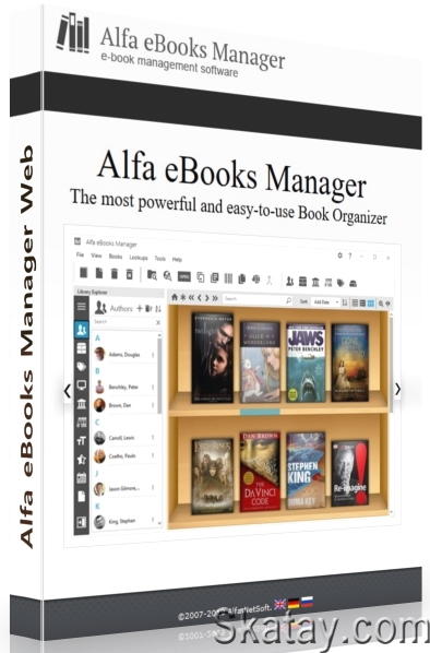 Alfa eBooks Manager Pro / Web 8.5.9.1 + Portable