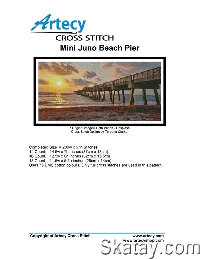 Artecy Cross Stitch - Mini Juno Beach Pier (2023)