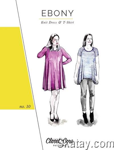 Ebony T-Shirt & Knit Dress Pattern (2019)