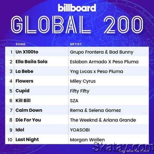Billboard Global 200 Singles Chart 13.05.2023 (2023)