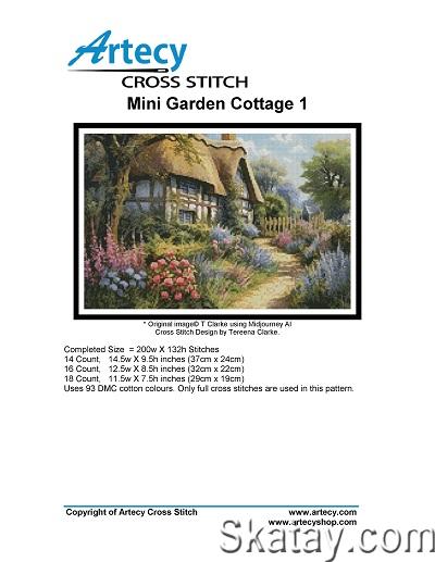 Artecy Cross Stitch - Mini Garden Cottage 1 (2023)