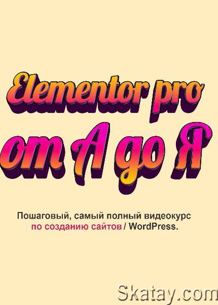 Elementor PRO от А до Я + Бонусы (2022) /Видеокурс/