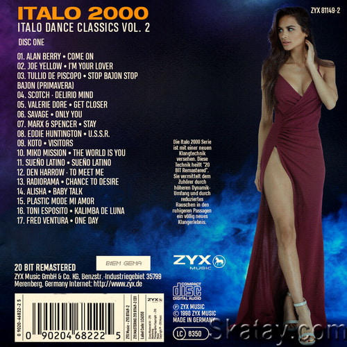 Italo 2000 - Italo Dance Classics Vol. 2 (2CD) (1998) OGG