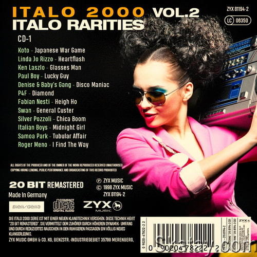 Italo 2000 - Italo Rarities Vol. 2 (2CD) (1998) OGG