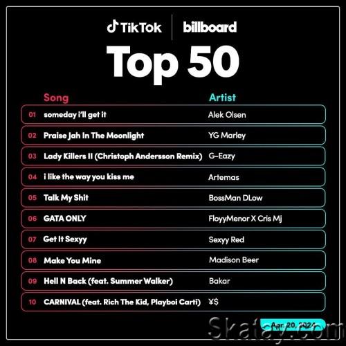TikTok Billboard Top 50 Singles Chart 20.04.2024 (2024)