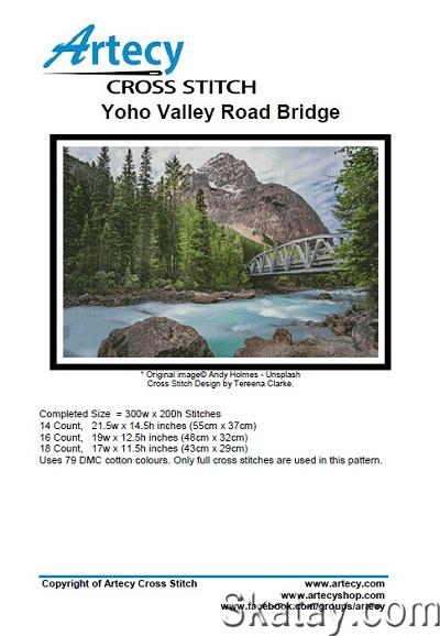 Artecy Cross Stitch - Yoho Valley Road Bridge (2024)