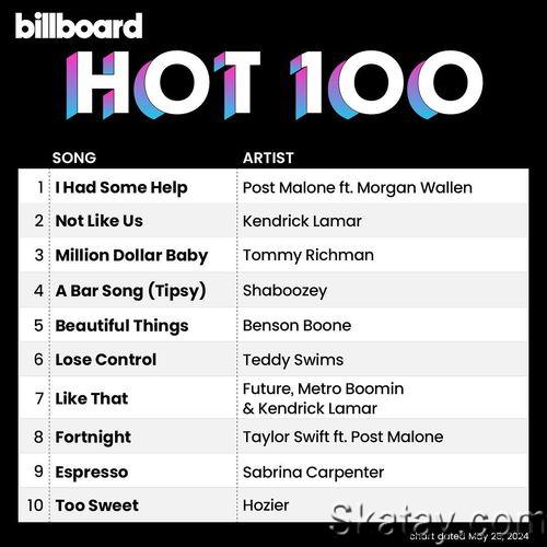 Billboard Hot 100 Singles Chart 25.05.2024 (2024)