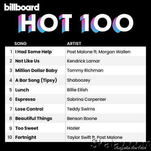 Billboard Hot 100 Singles Chart 01.06.2024 (2024)