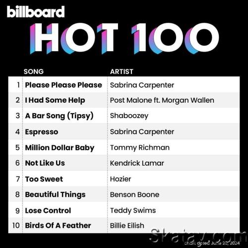 Billboard Hot 100 Singles Chart 29.06.2024 (2024)