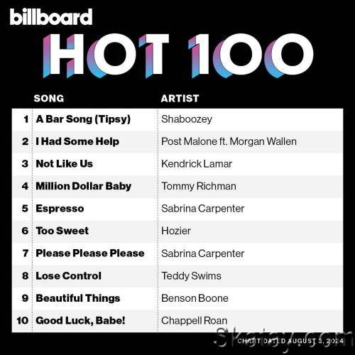 Billboard Hot 100 Singles Chart 03.08.2024 (2024)