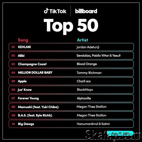 TikTok Billboard Top 50 Singles Chart 17.08.2024 (2024)