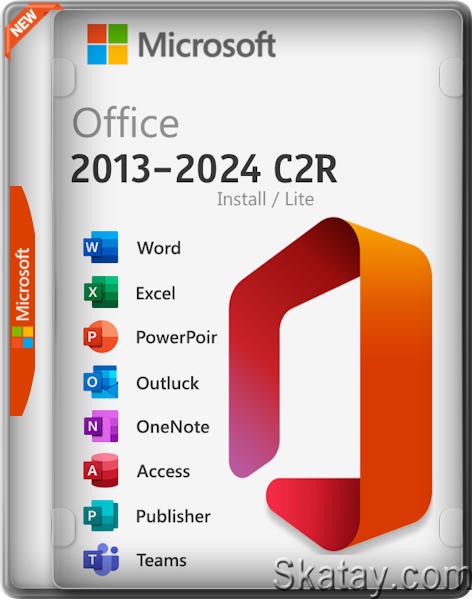 Office 2013-2024 C2R Install / Lite 7.7.7.7 r11 by Ratiborus