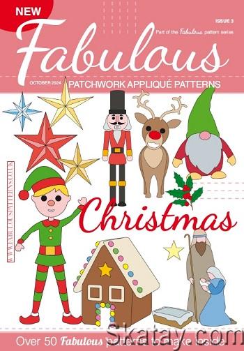 Fabulous Patchwork Applique Patterns №3 (2024) Christmas