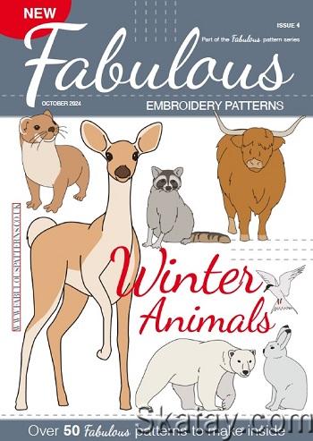 Fabulous Embroidery Patterns №4 (2024) Winter Animals