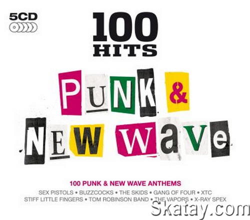 100 Hits Punk and New Wave (5CD) (2024)