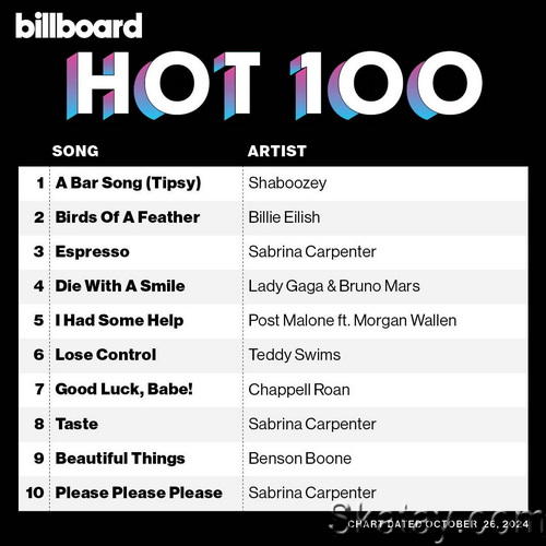 Billboard Hot 100 Singles Chart (26-October-2024) (2024)