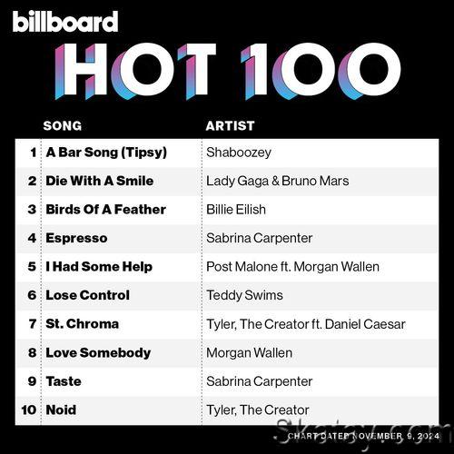 Billboard Hot 100 Singles Chart 09.11.2024 (2024)