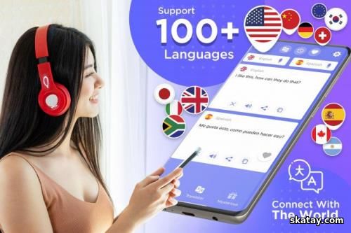 Говорящий переводчик / Talking Translator 2.7.1 Mod (Android)