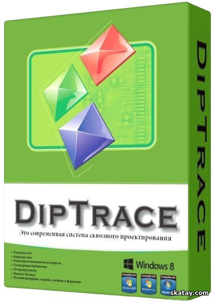 DipTrace 5.1.0.0 Full RePack Rus/EN