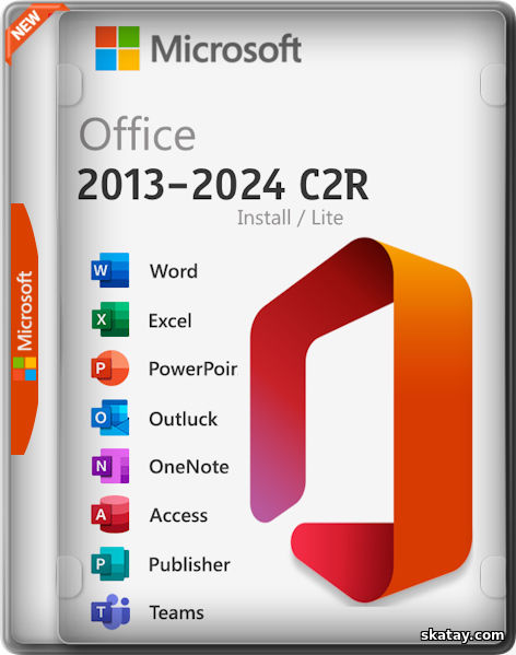 Office 2013-2024 C2R Install / Lite 7.7.7.7 r25 by Ratiborus