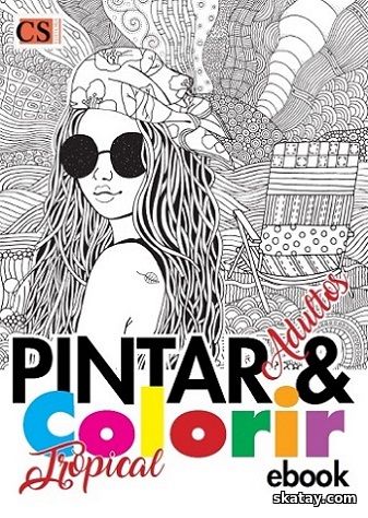 Pintar & Colorir Adultos - Tropical (2024)