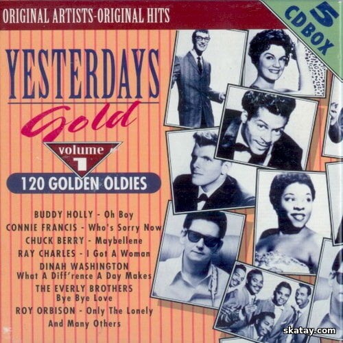 Yesterdays Gold - 120 Golden Oldies (5CD) (1987)