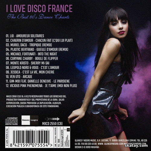 I Love Disco France 80s (2CD) (2013) OGG