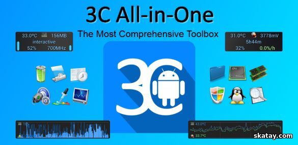 3C All-in-One Toolbox v3.0.0a MOD [Pro Unlocked] (Android)