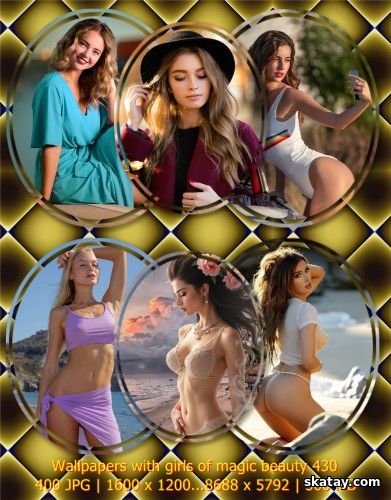 Wallpapers with girls of magic beauty 430