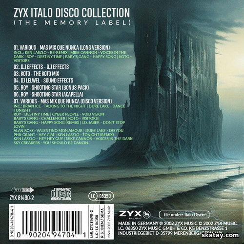 ZYX Italo Disco Collection (The Memory Label) (3CD) (2002) OGG