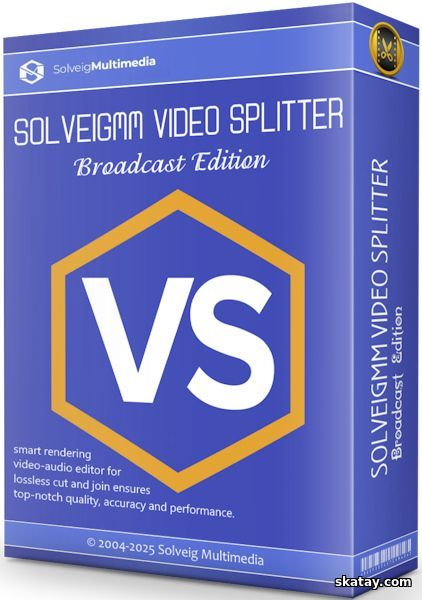 SolveigMM Video Splitter 8.1.2503.25 (x64) Broadcast Edition Multilingual + Portable