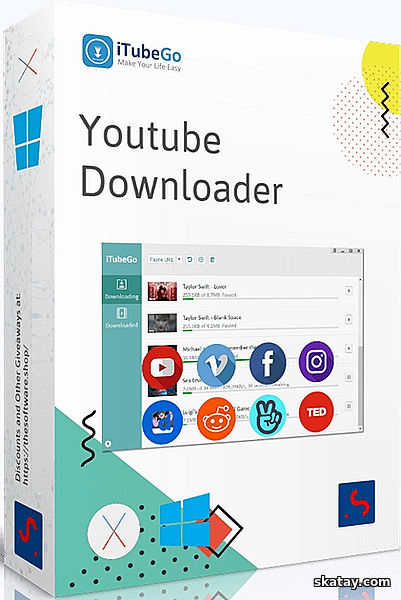 iTubeGo YouTube Downloader 10.2.2 + Portable